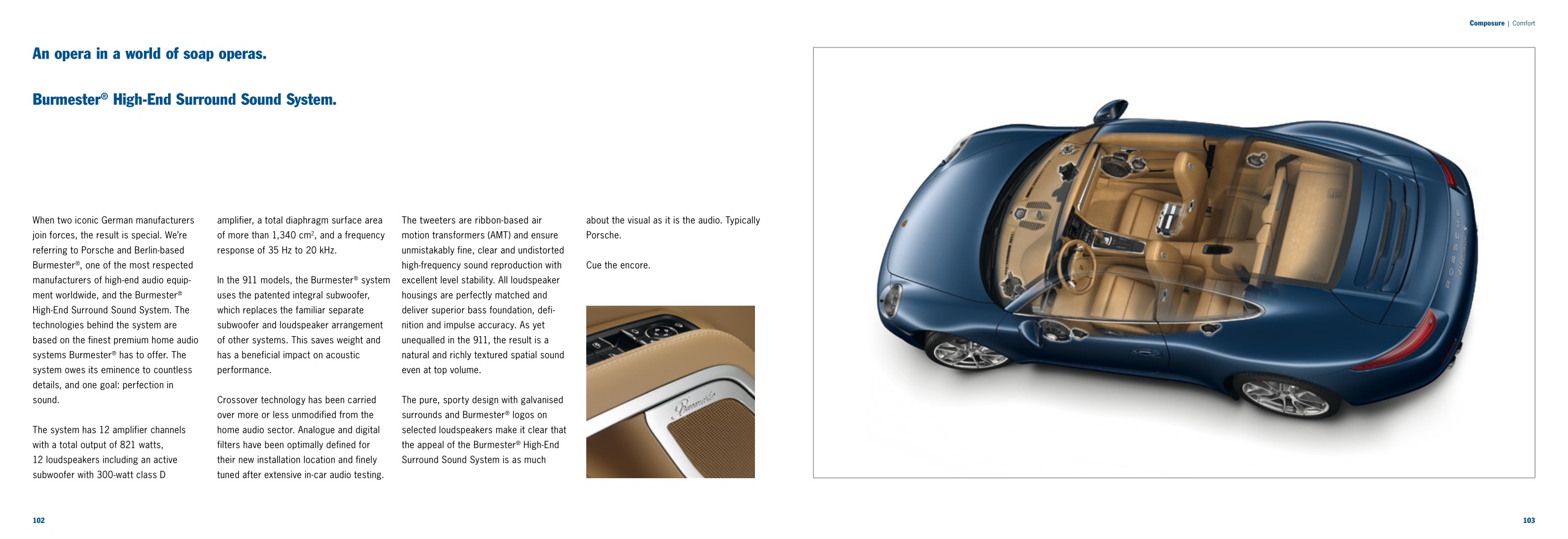 2015 Porsche 911 Brochure Page 68
